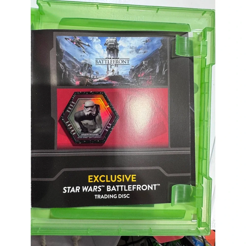 EA Star Wars Battlefront Xbox One Walmart Exclusive with‎ Topps Trading Disc